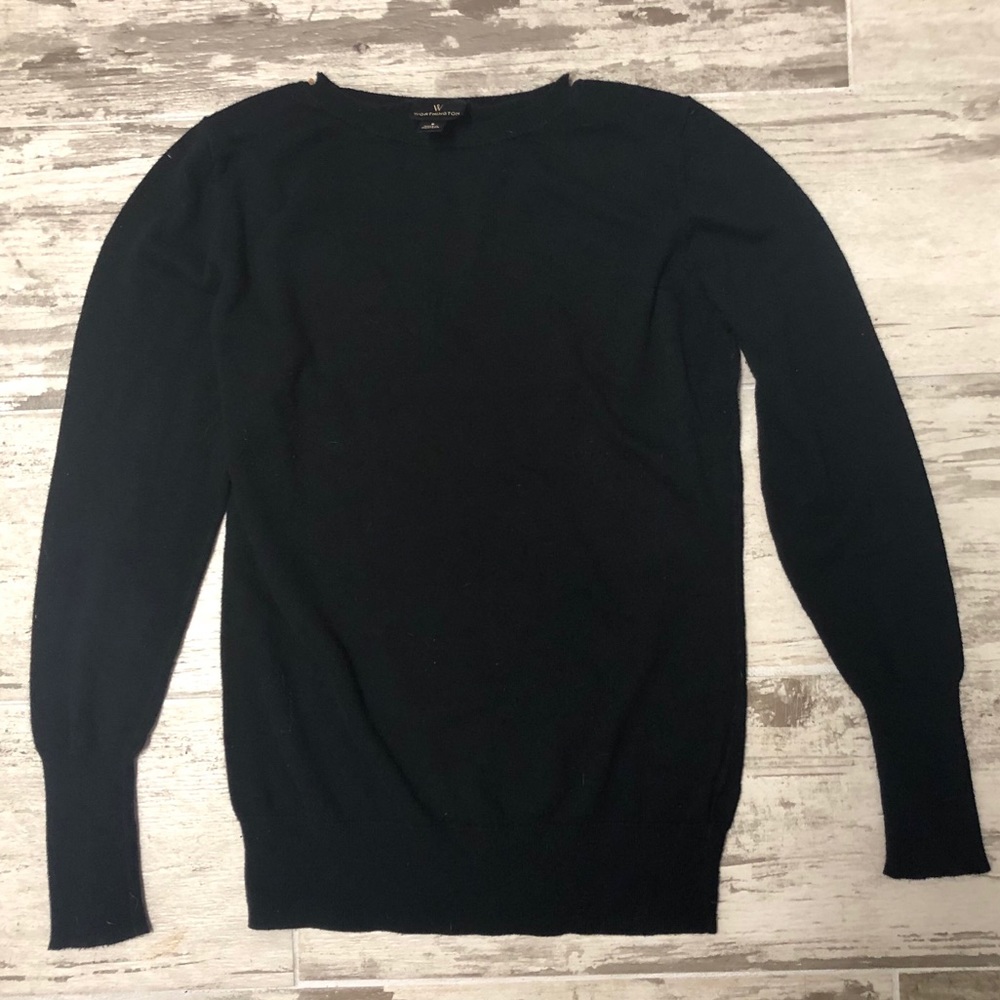 Worthington Black Long Sleeve Sweater (Size S)